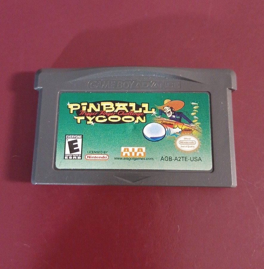 Pinball Tycoon (Nintendo Game Boy Advance, 2004)