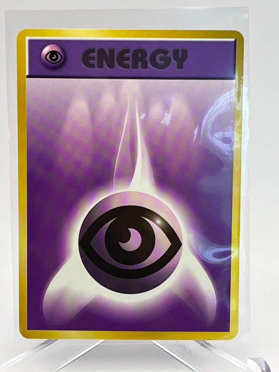 1996 Nintendo Japanese Pokémon Psychic Energy Base Set Card 1st
