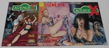 Avenue X #1-3 FN/VF complete series - bad girl - Innovation comic book set