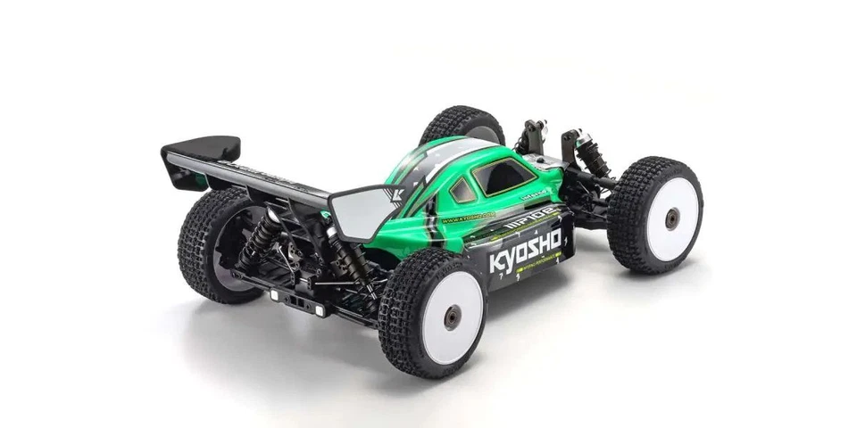 Kyosho 34113T1 1/8 INFERNO MP10e Brushless Powered 4WD Racing Buggy RTR Green - Image 3 of 4