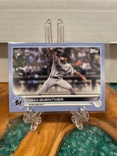 2022 Topps Series 2 Sean Guenther Father's Day Powder Blue 32/50 #471 Rookie RC