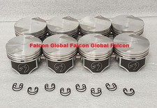 Speed Pro Hypereutectic Coated Skirt Flat Top Pistons Set8 For Ford 351c 020