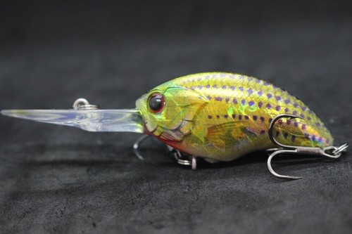 Señuelos de pesca crankbait 3 1/2 pulgadas 3/8 oz buzo profundo bamboleo ajustado realista HC733 - Imagen 24 de 75