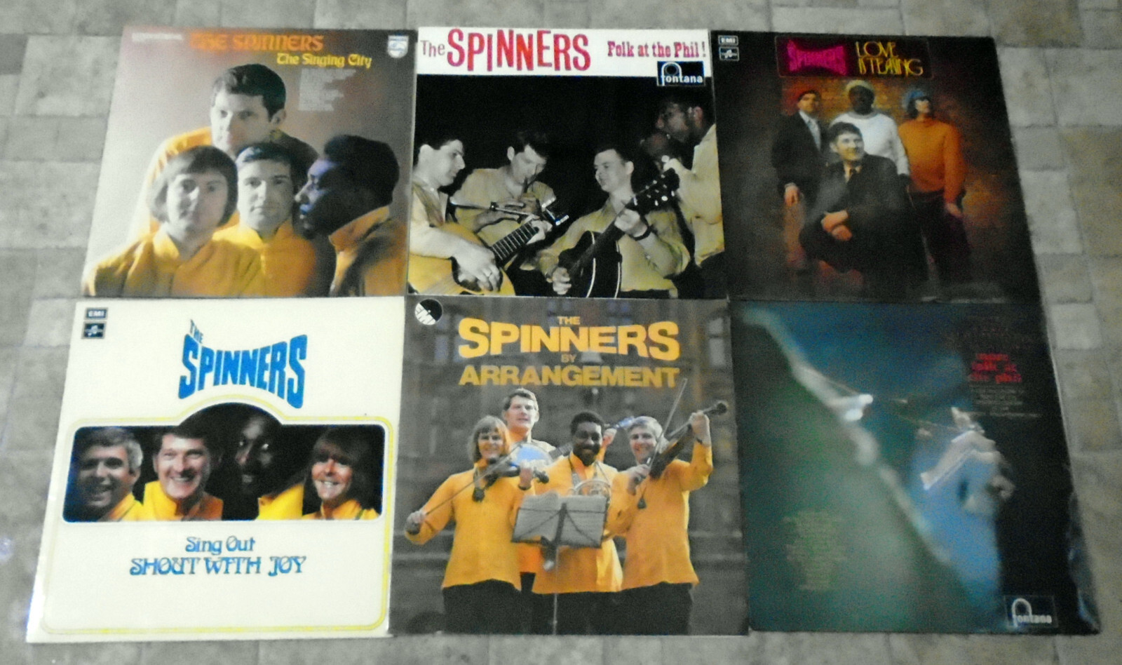 The Spinners Job Lot of 6 vinyl LP Bundle eBay