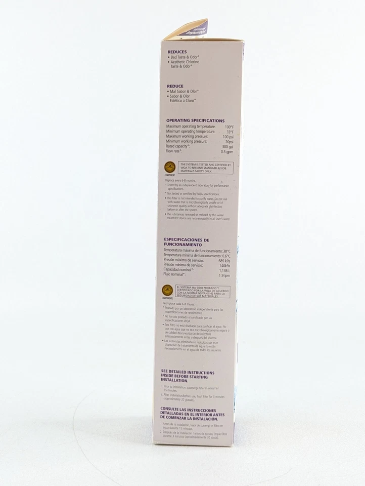 Culligan RF-G3 GE GSWF Refrigerator Water Filter – Replacement Cartridge – NEW - Image 4 of 4