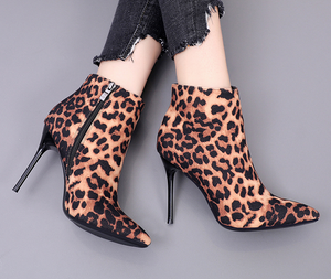 womens leopard heels