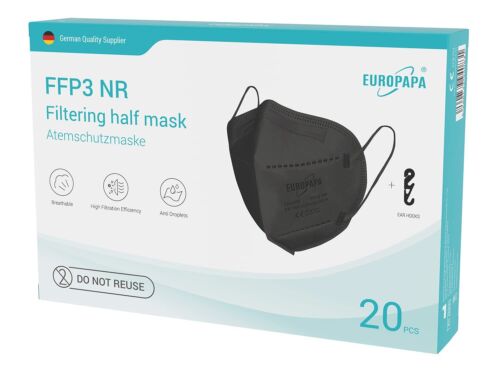 EUROPAPA® 20x /40x FFP3  Masken Atemschutzmaske 5-Lagen Staubschutzmasken - Bild 1 von 22