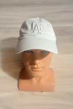 Los Angeles Dodgers Hat Strap Back Adjustable White MLB Cooperstown Collection