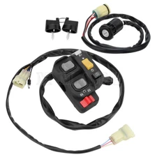 Start Stop Switch & Key Switch for Honda TRX450FE TRX450ES Foreman 450 1998-2004