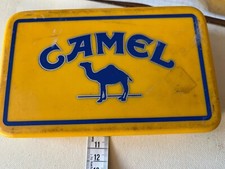 Camel Papierosy Rzadkie kiosk Reklama do gazet Lata 70. Waga gazety Żółty rrr