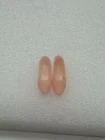 Francie Pink Shoes Flats Rubber Squishy Vintage Mattel 1960's Japan