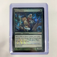 Magic the Gather MtG Wood Elves WPN & Gateway Promos (Foil) NM WOTC
