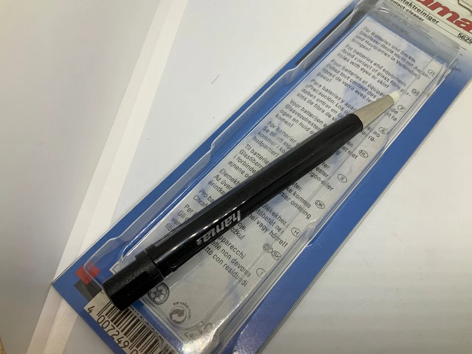 HAMA 相机电池触点清洁笔 德国 全新 — 第 3/4 张图片