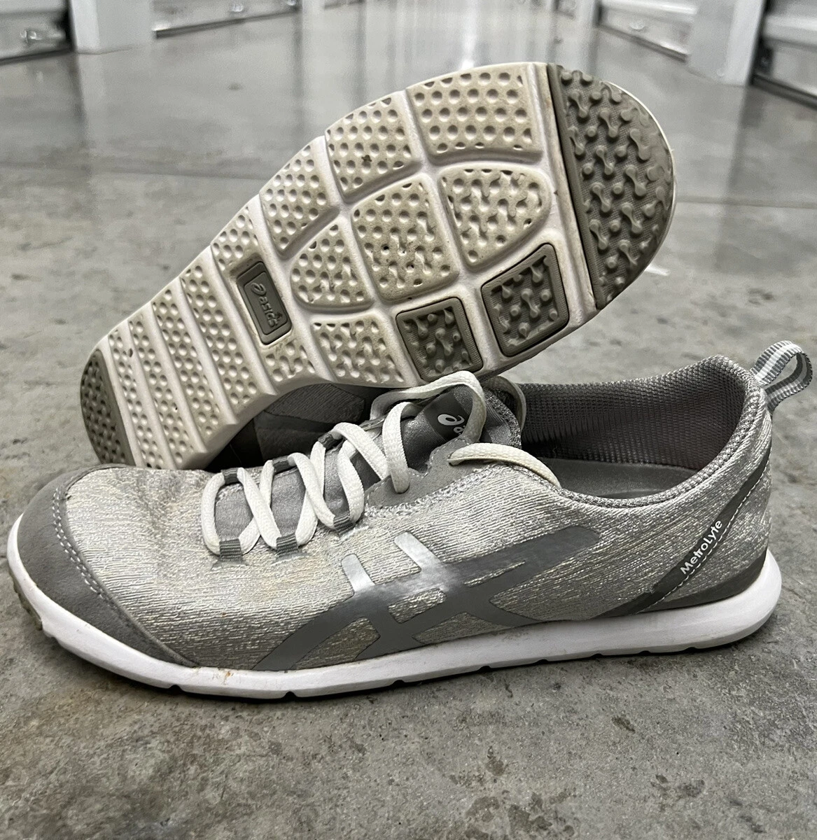 Asics Rush T768N Gray White Women&#039;s Athletic Shoes Size eBay