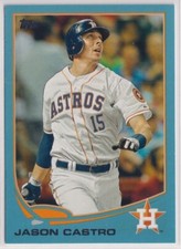 2013 Topps Wal-Mart Blue Border #640 Jason Castro