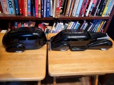 NICE VINTAGE LARGE 1930's  WYANDOTTE LaSALLE SEDAN With TRAVEL TRAILER