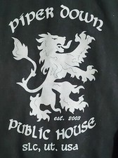 Piper Down Public House Pub Hoodie Sz Small Salt Lake City Utah Sweatshirt 