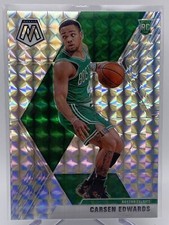 2019-20 Panini Mosaic Silver Mosaic Prizm Carsen Edwards #220 RC Celtics