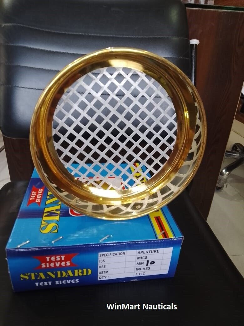 Linker Industrietechnik™ Tamis De Test En Acier Inox De 150 X 50 Mm