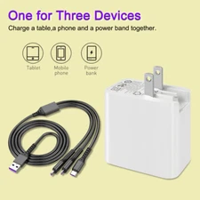 65W GaN USB Type C Wall Charger US QC PD 3.0 Fast Charger Laptop Adapter  iPhone