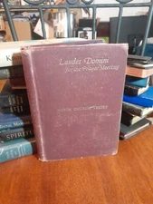Laudes Domini Spiritual Songs Book Ancient & Modern Chas S. Robinson 1890 HC