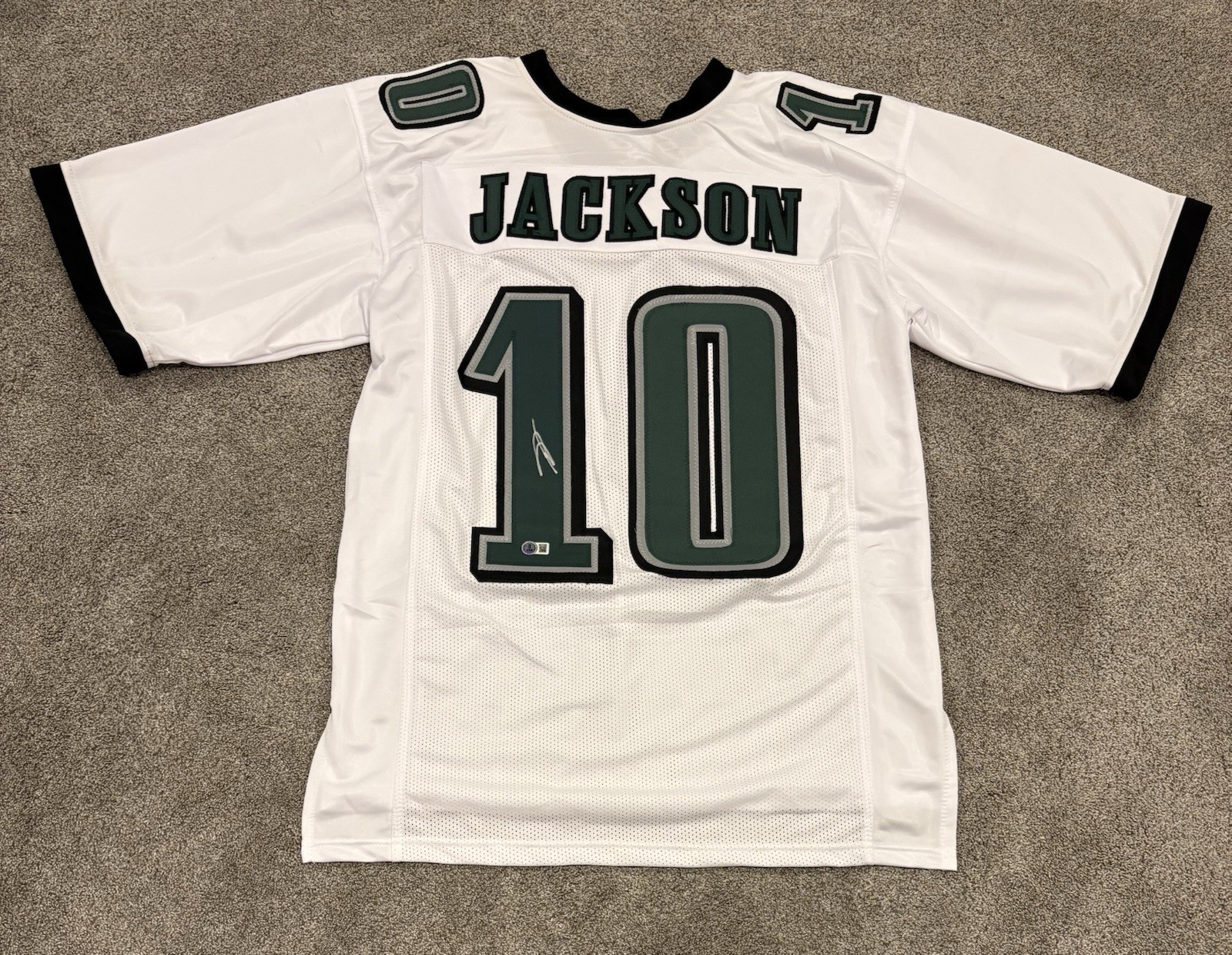 Desean Jackson Signed Custom Eagles Jersey Beckett Authenticated