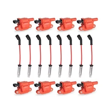 ENA Set of 8 UF413 Ignition Coil with 8mm 748UU Spark Plug Wires Compatible w...