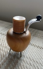 1989 Very Rare Vintage  Alessi Twergi Pepper Salt Mill Grinder Atomic Excellent 