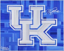Will Levis Kentucky Wildcats Signed 16x20 Canvas-Charlie Turano III-1 of LE 1
