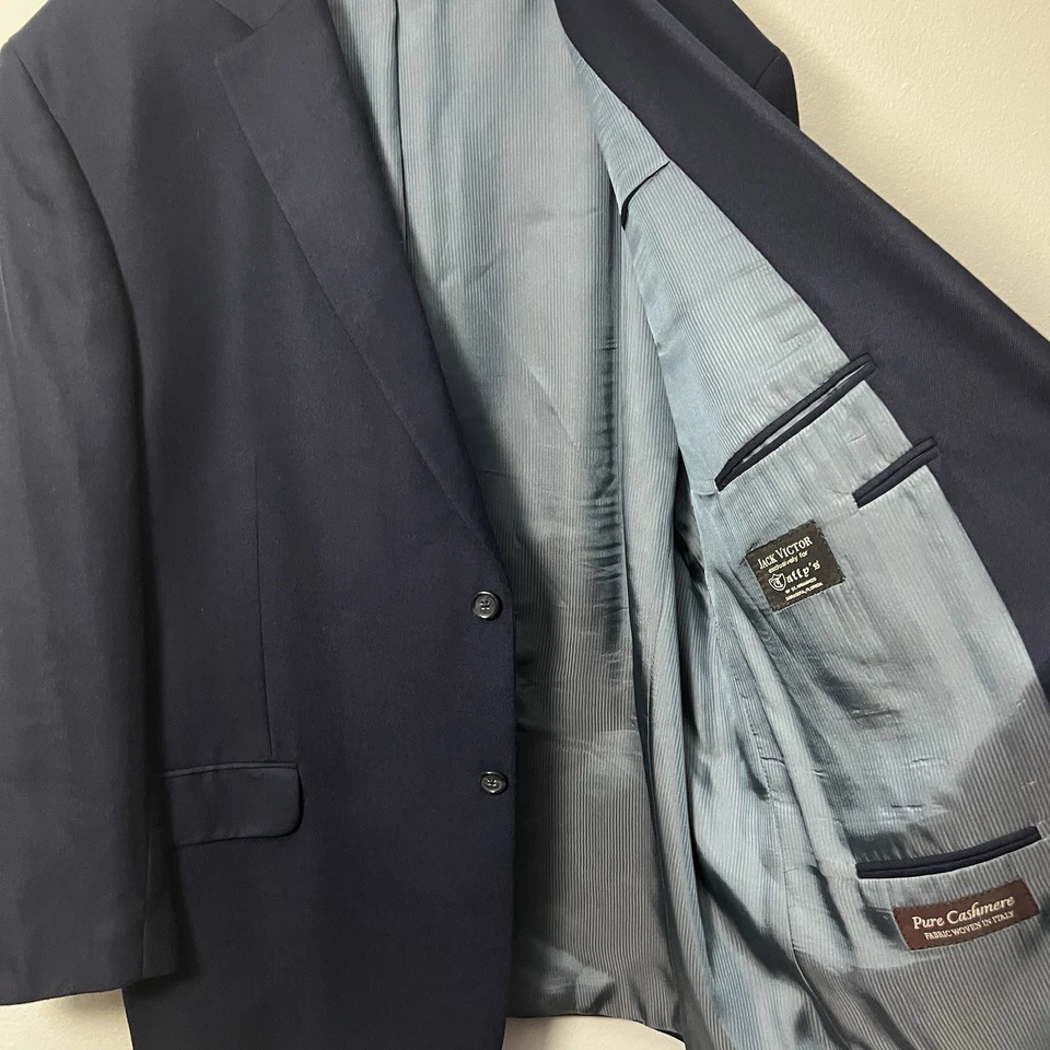 Blazer Jack Victor 100 % cachemir para hombre talla 46R Foto 3 de 4