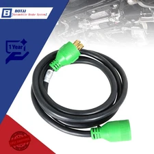 For 10FT 30AMP 4 Prong Generator RV Power Extension Cord NEMA L14-30P to L14-30R