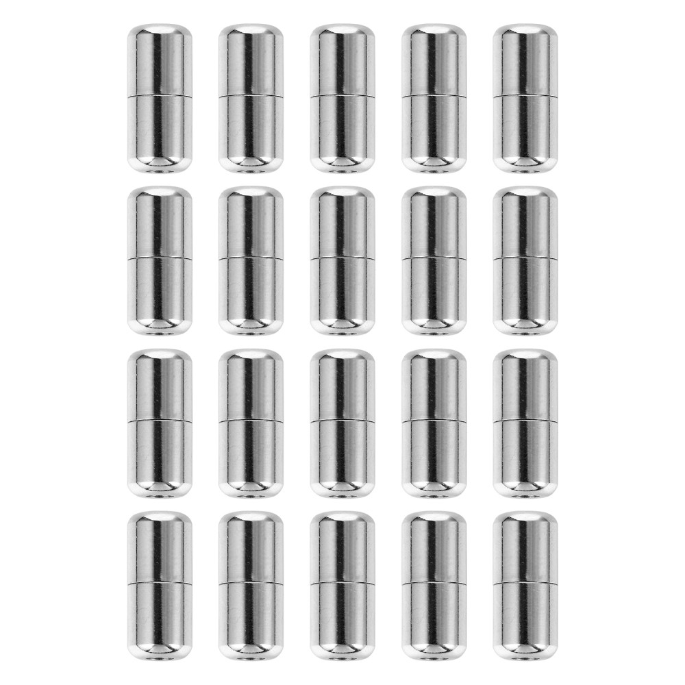 APL 20 pezzi non c'è bisogno di legare lacci fibbia capsula fibbie scarpe casual connettore