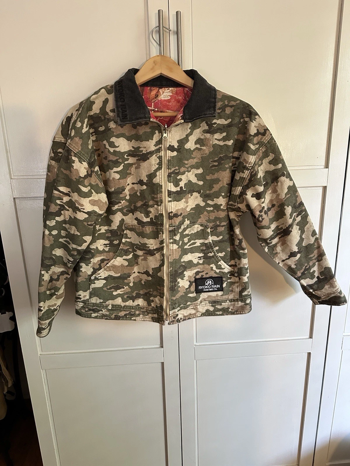 Ryoko Rain Reversible Camo Jacket Men’s Sz Small - product detail image 1