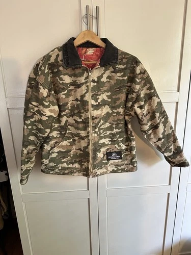 Ryoko Rain Reversible Camo Jacket Men’s Sz Small - product listing photo