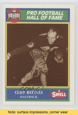 1990 Swell Pro Football Hall of Fame Cliff Battles #63 HOF READ 0e3