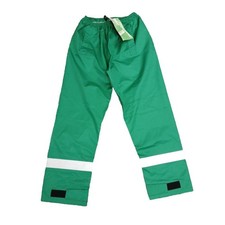 Monsoon Paramedic Waterproof Over Trousers Green EN343 Reflective Large