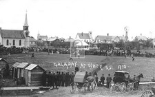 Frontier Baseball Game Gala Day White South Dakota SD - Reprint