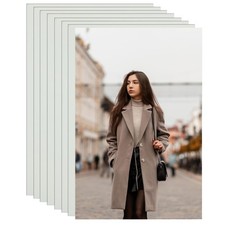 24 Pcs White Sublimation Metal Blanks 4" X 6" X 0.4mm Inch Aluminum Sublimati...