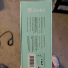 Owlet Dream Smart Sock 2 Mint Green Baby Monitor Heart Rate O2 Sensors Complete