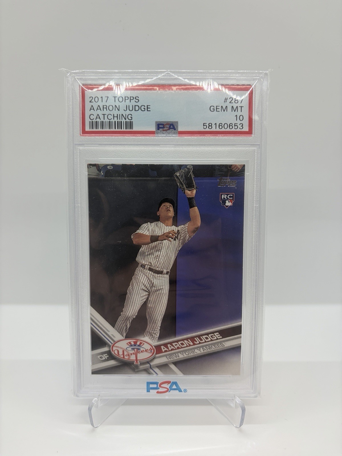 Aaron Judge - 2017 Topps - RC Rookie #287 - Yankees - PSA 10 GEM MINT