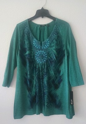 BOHEMIAN GYPSY Green Black 1X BeadTop  NWT