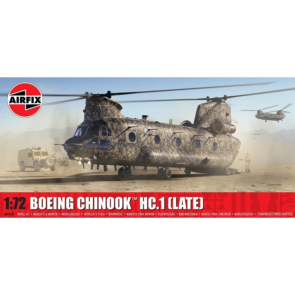 Airfix Boeing Chinook HC.1 (Late) A06024 1:72nd scale - Image 11