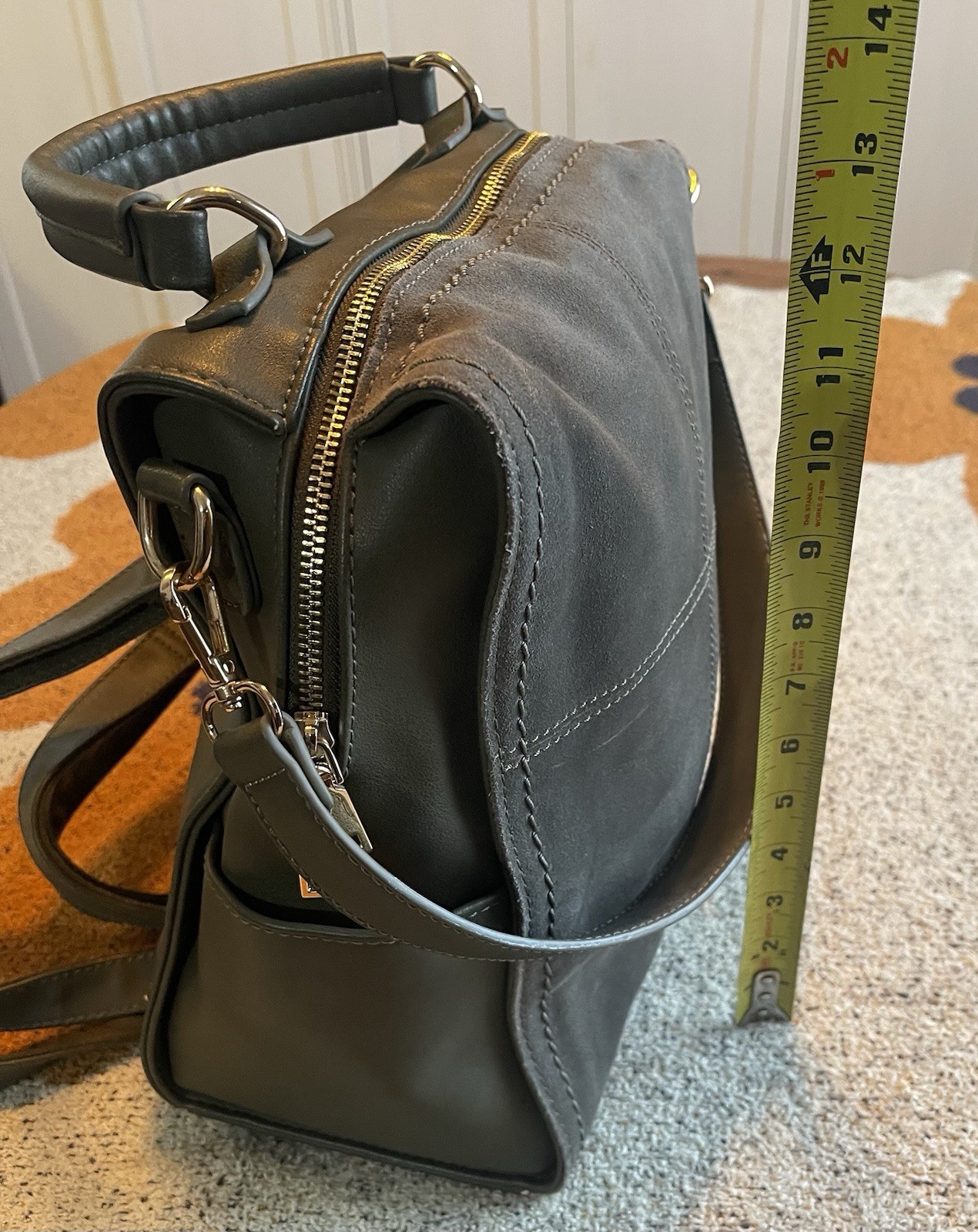 Gray Moda Luxe Brette Backpack - image 7