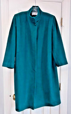 Vintage Forecaster Green Wool Coat Women  s Size 12 ILGWU Union Made USA