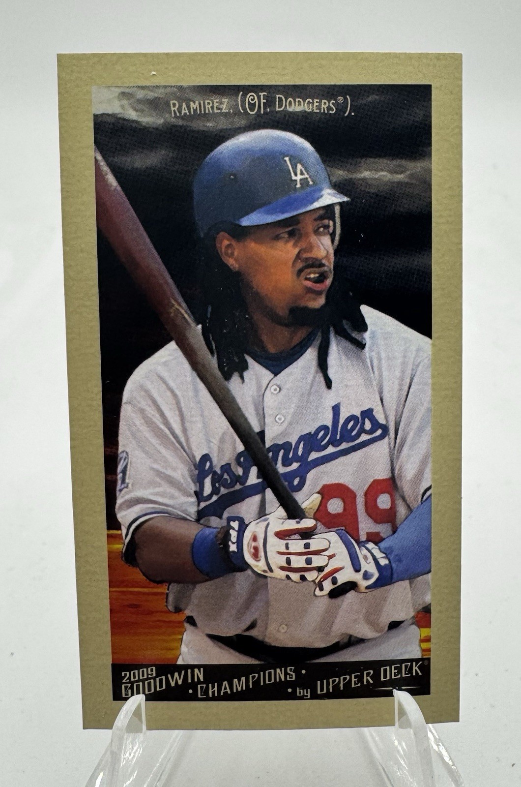 2009 Upper Deck Goodwin Champions Mini Manny Ramirez #77