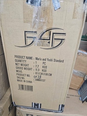First 4 Figures F4F Mario and Yoshi Statue Nintendo Figure