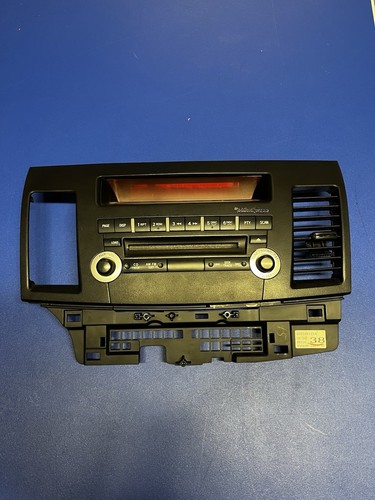 2009 MITSUBISHI LANCER AM FM RADIO CD DISC MP3 PLAYER PANEL SWITCH W/ BEZEL OEM - Bild 1 von 5