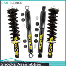 Monroe Shocks For 1995-2004 Toyota Tacoma Pre Runner Rwd Front Rear Quick Struts Monroe Shocks For 1995-2004 Toyota Tacoma Pre Runner Rwd Front Rear Quick Struts