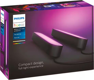 19887546 Philips Hue White and Colour Ambiance Play LED Lightbar Doppelpack