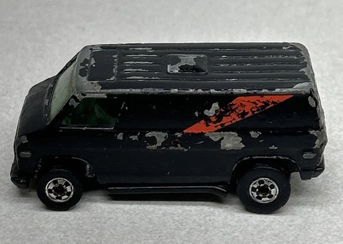 Vintage Hot Wheels A-Team Super Van Blackwall 1974 Diecast